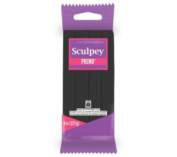 Sculpey Premo Zwart (454Gr) - Professionele Polymeerklei / Boetseerklei