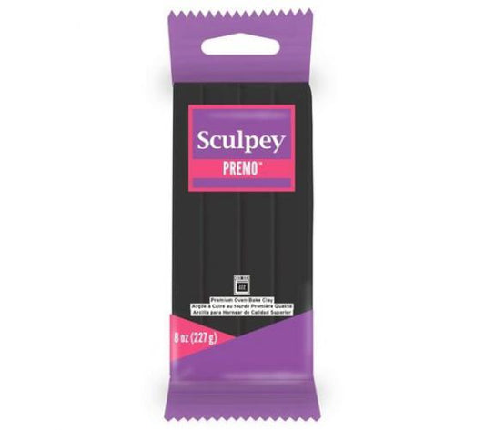 Sculpey Premo Zwart (454Gr) - Professionele Polymeerklei / Boetseerklei
