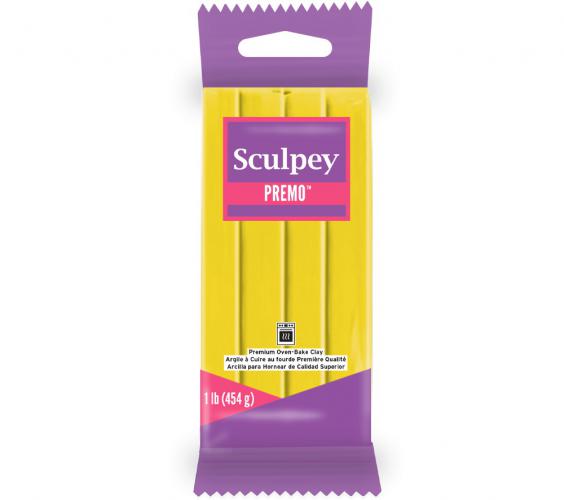 Sculpey Premo Geel Cadmium Yellow 454g Extra Groot - Polymeerklei