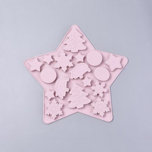 Tool Large Silicone Mold Christmas - Polymer Clay / Modeling Clay | GoedkoopsteHobby