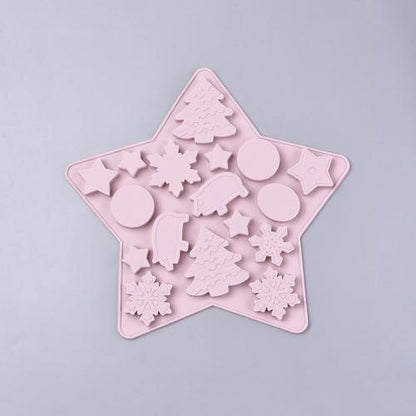 Tool Large Silicone Mold Christmas - Polymer Clay / Modeling Clay | GoedkoopsteHobby