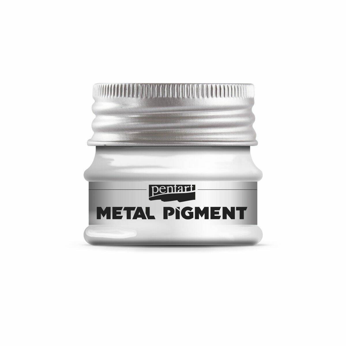 Pentart Metallpigment Silber 8 g