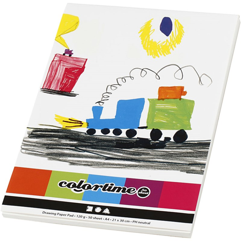 Colortime Colortime Zeichenblock A4