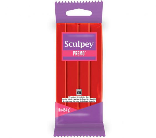 Sculpey Premo Cadmium Rood 454g - Polymeerklei | Boetseerklei