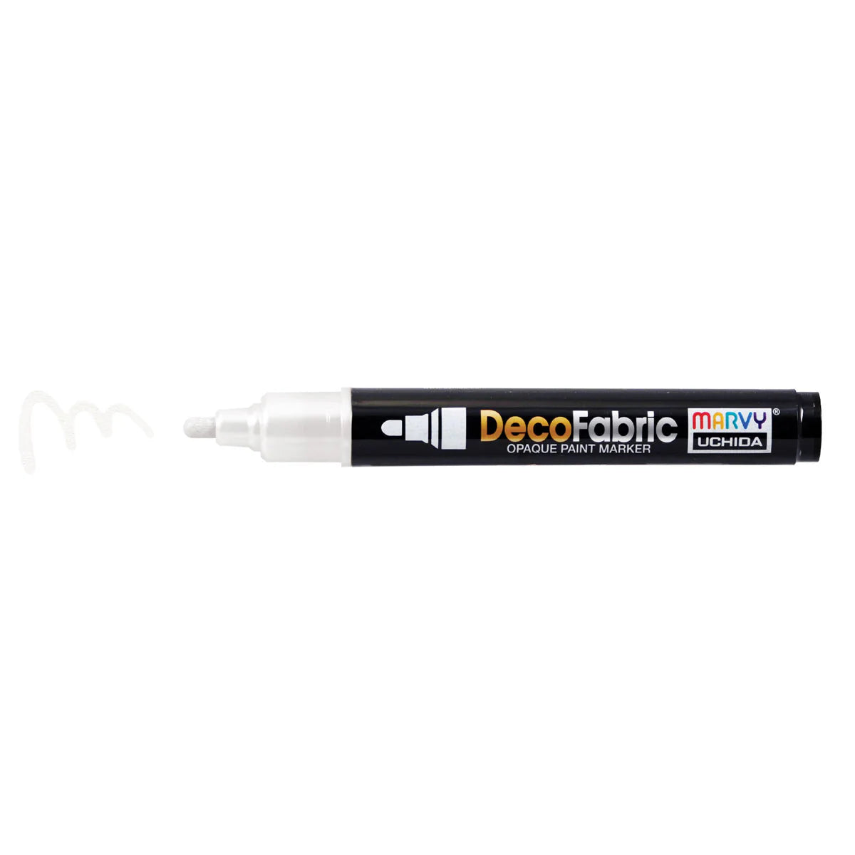 Marvy Uchida Deco Fabric Marker White