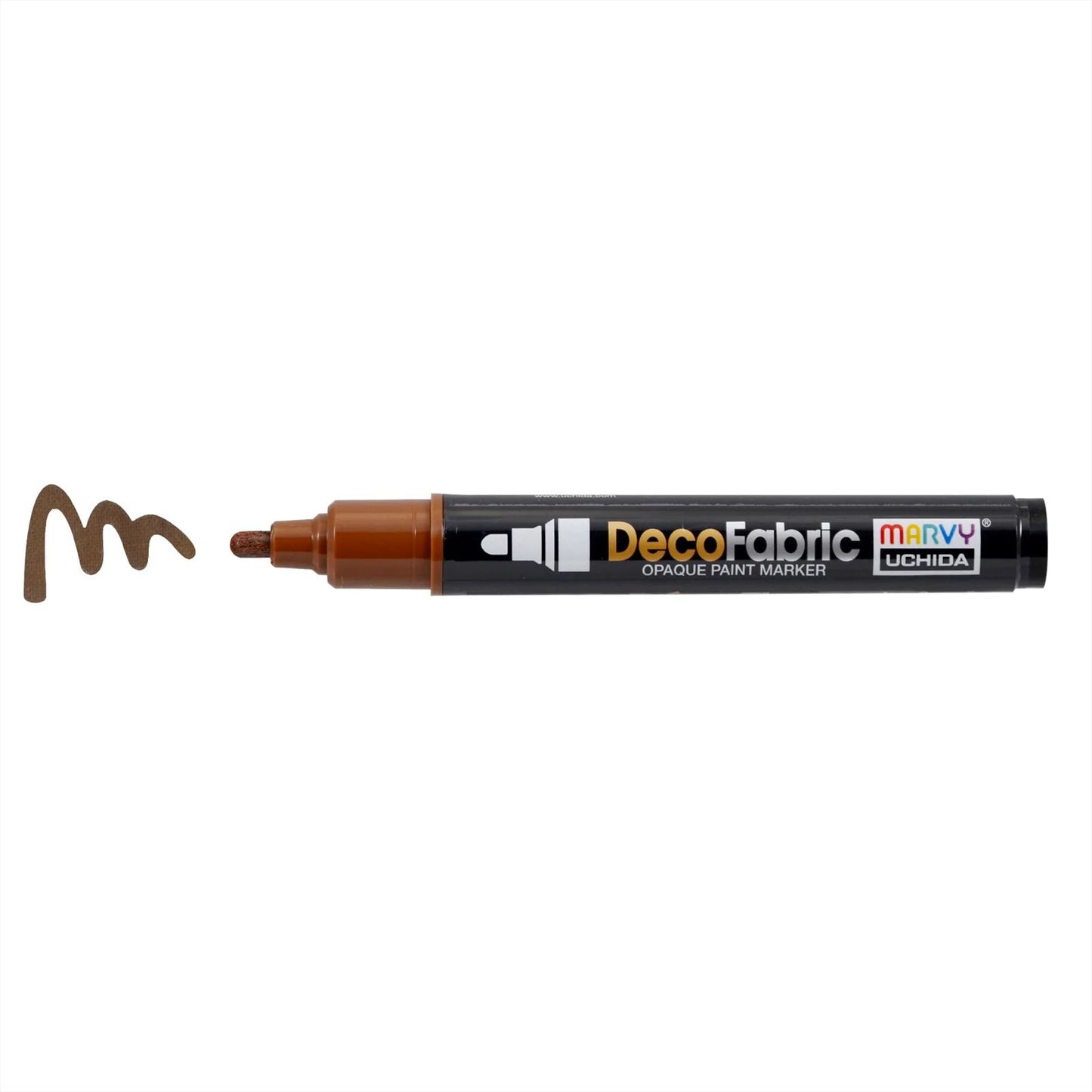 Marvy Uchida Deco Fabric Marker Brown