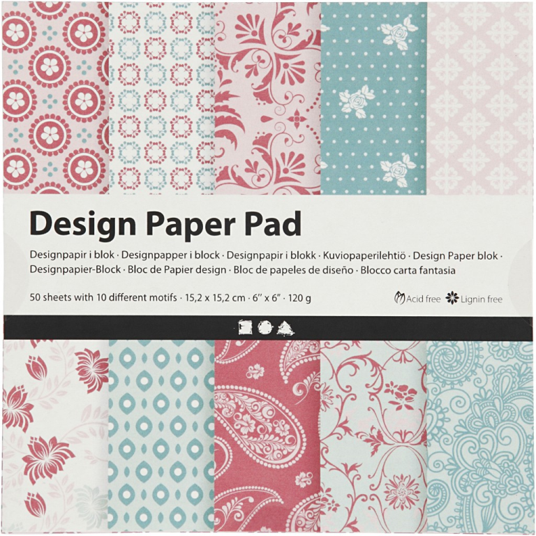 CC Design Paper Pad 6x6 inch 50 sheets