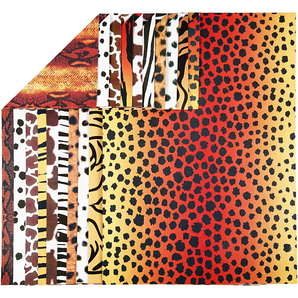 CC Colortime Karton Dieren A4 10 vel