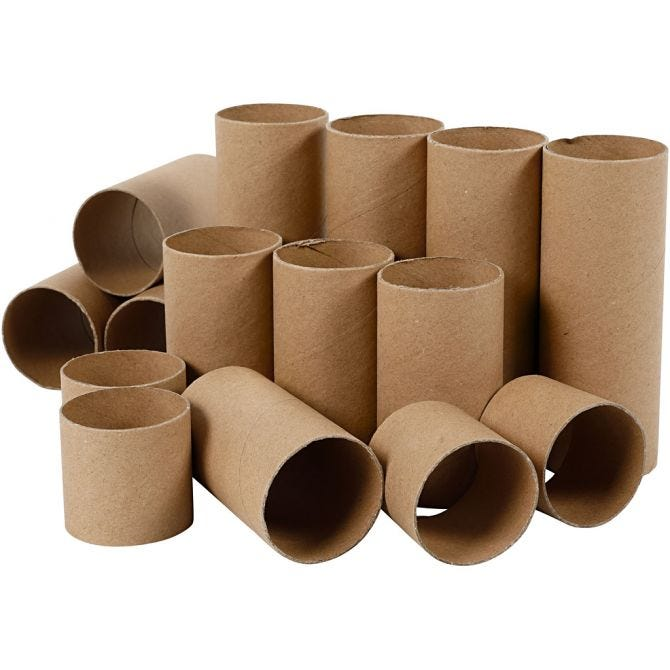 CC Papprollen 4,7-14 cm 60 Stück