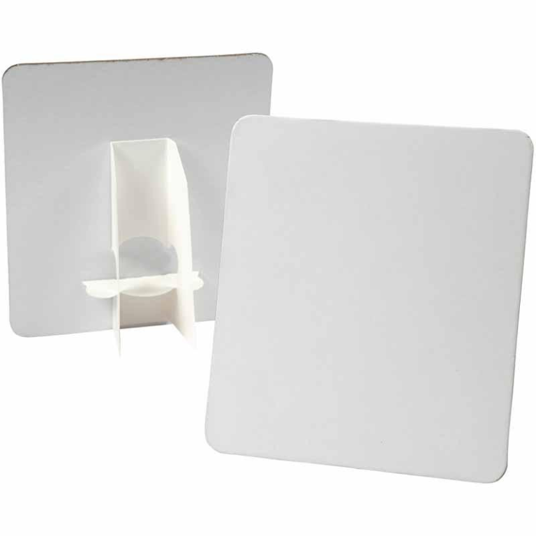 CC Kartonplaat met steun 17 x 19 cm 5 stuk