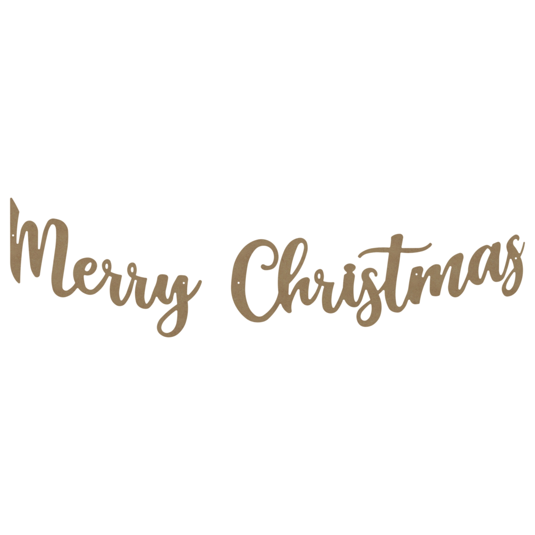 Gomille MDF Hanger Merry Christmas