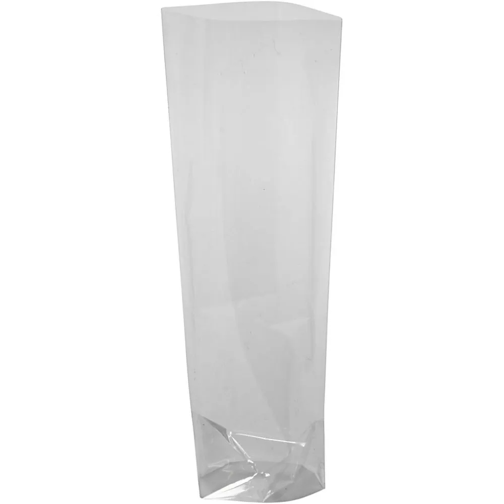 CC Cellophane Bags Standing 6.5x4.5x16 cm 20 pieces