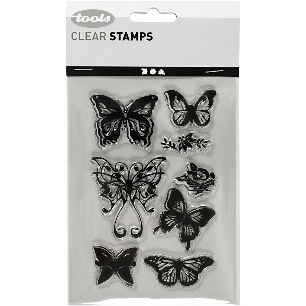 CC Silicone Stamps Butterflies 15.5 cm