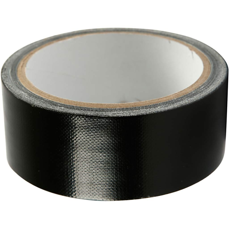 CC Canvas Tape 25m Zwart