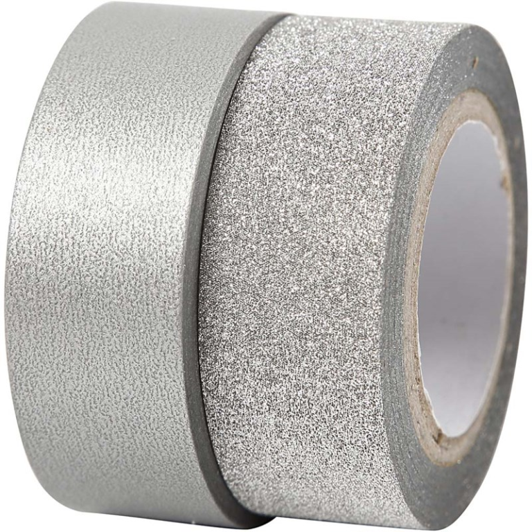 Vivi Gade Washi Tape 10+7 m Zilver