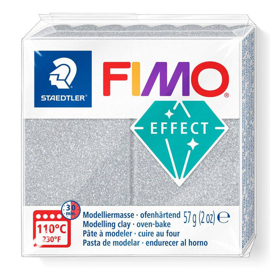 FIMO® Effect 57gr Glitter Zilver