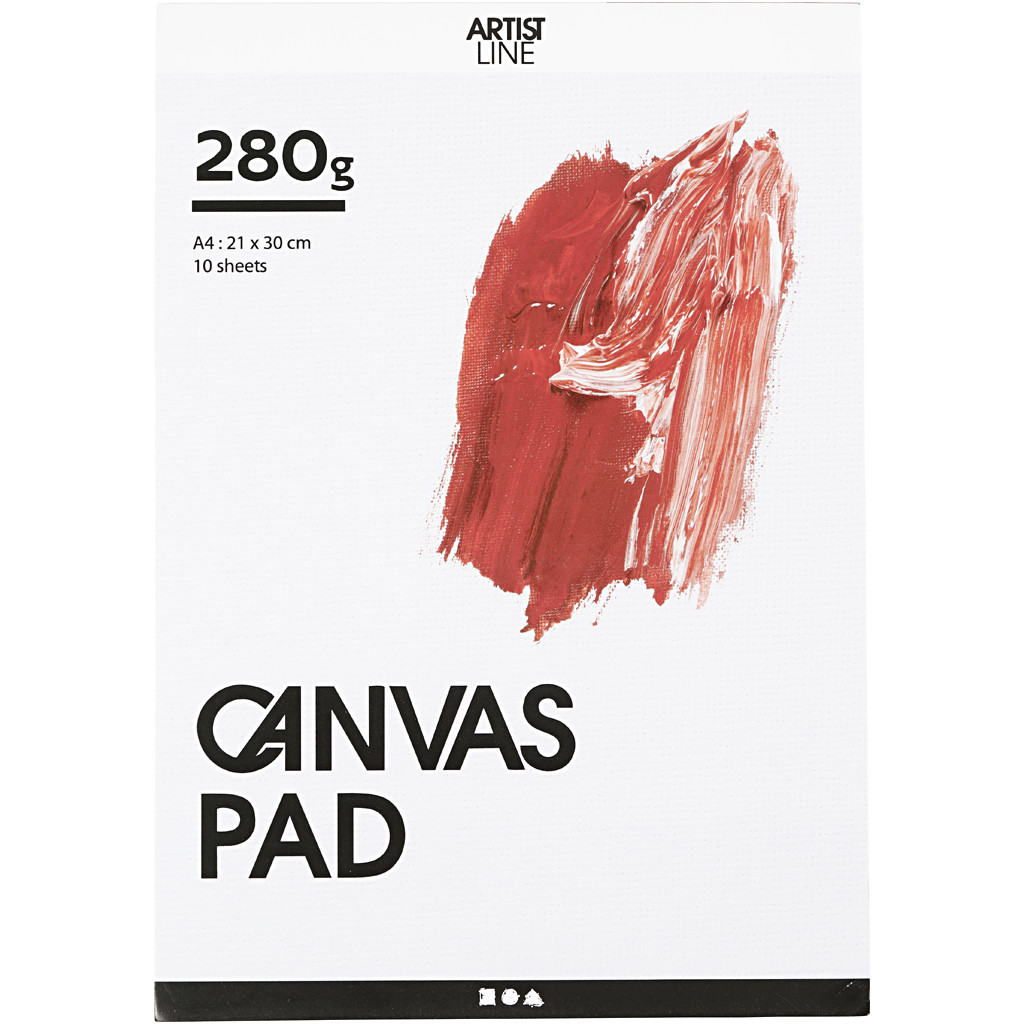 Artistline Leinwandblock A4 280 g 10 Blatt