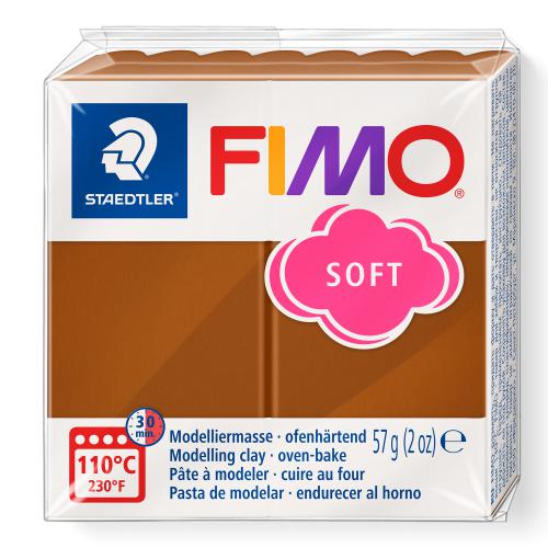 FIMO Soft Caramel nr. 7 57 Gram - Polymeerklei & Boetseerklei