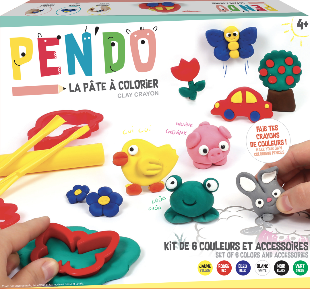 Pendo Chalk Clay Set 6 Colors