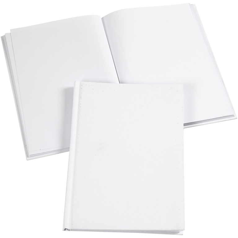 CC Notizbuch Blanko A5 Weiß