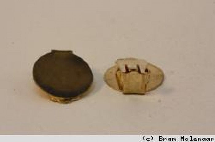 FIMO Gouden Oorbelclips - 10 Stuks - voor Polymeerklei Sieraden