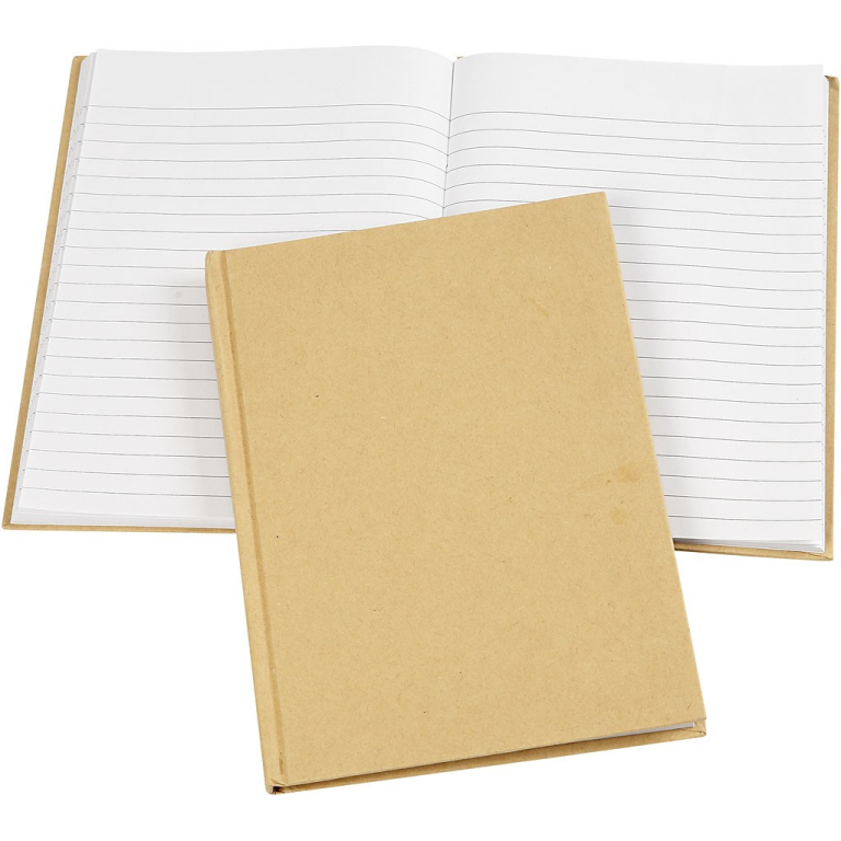 CC Paper Mache Notebook A5 Kraft