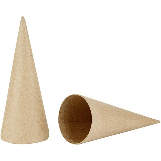 CC Pappmaché-Kegel 5 Stück h: 20 cm