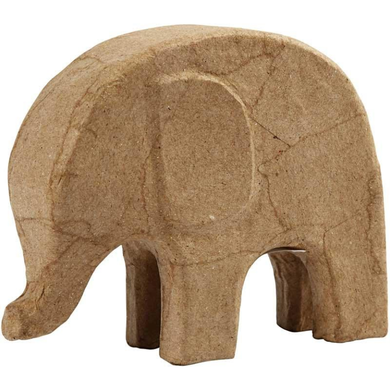 CC Papier Maché Olifant 14 cm