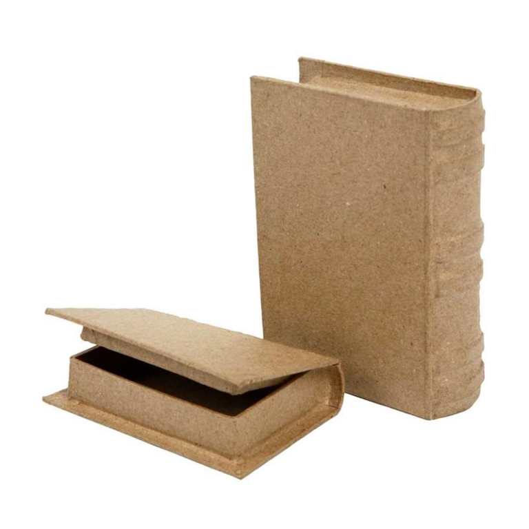 CC Papier Maché Boeken Set 2 stuks