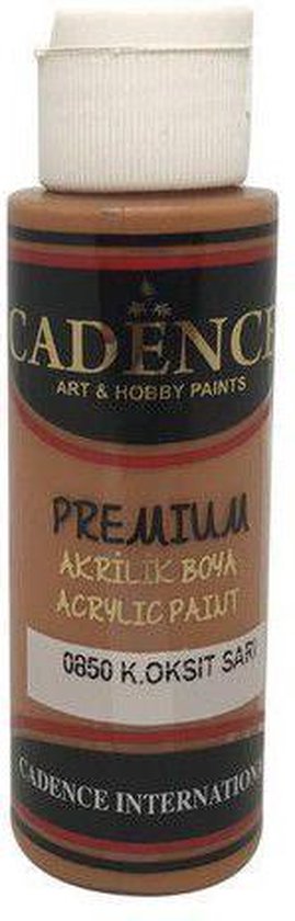 Cadence Premium Acrylverf 70 ml Oxide Yellow 0850