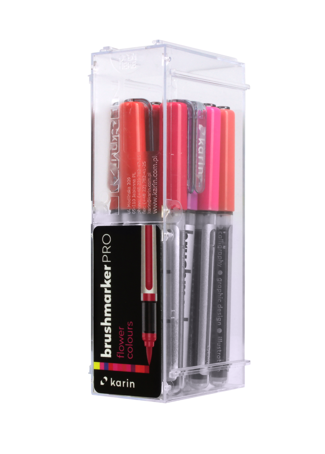 Karin Brushmarker Pro Set Flower 12 Count