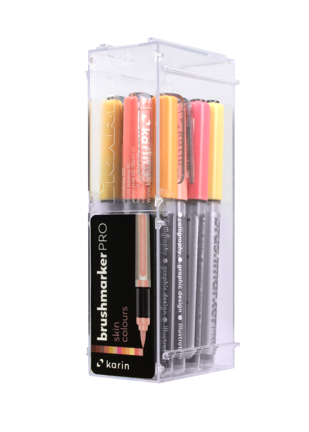 Karin Brushmarker Pro Set Skin 12 Stück