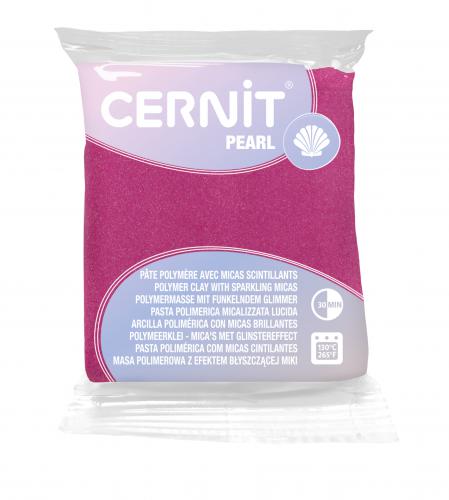 Cernit Pearl Magenta nr. 460 56gr - Polymeerklei / Boetseerklei