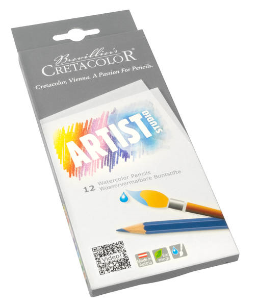 Cretacolor Artist Studio Watercolor Pencils Set 12 pcs
