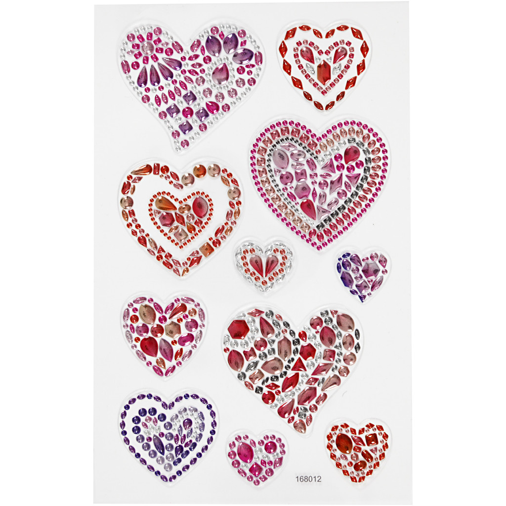 CC Diamond Stickervel Hart