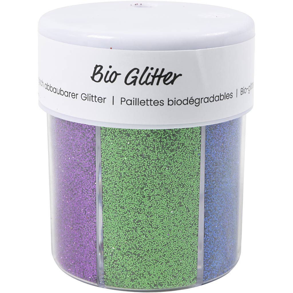 CC Bio Glitter in diversen Farben 6 x 28 ml