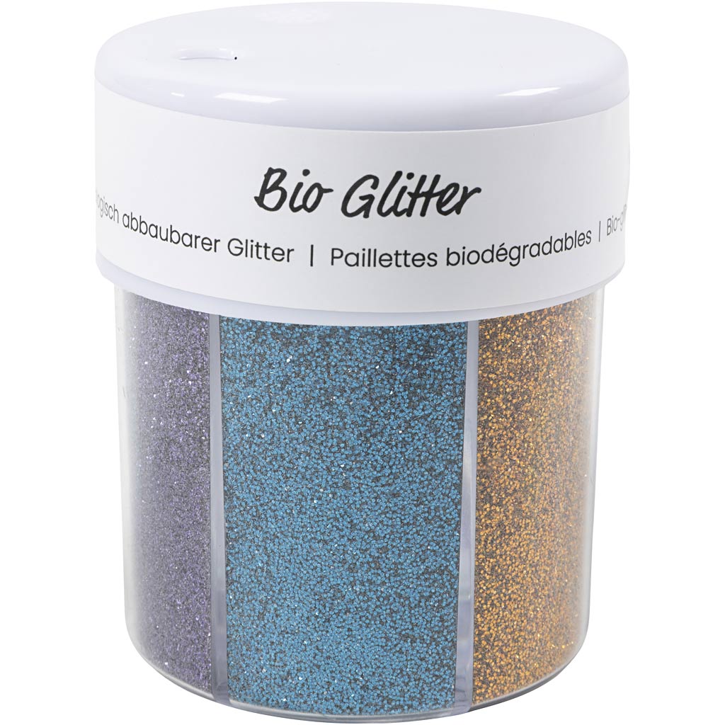 CC Bio Glitter in diverse kleuren 6 x 28 ml
