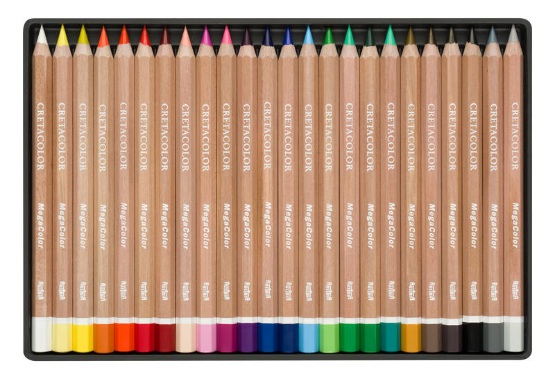 Cretacolor Mega Farbstifte Set 24 Stück