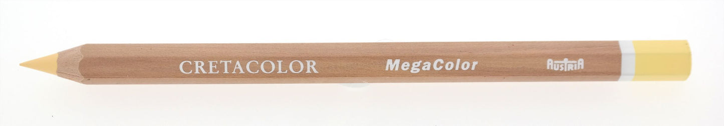 Cretacolor Mega Kleurpotlood ivoor