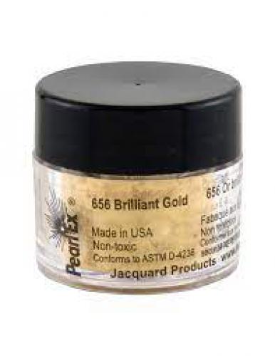 Afwerking PearlEx Brilliant Gold 3gr - Polymeerklei / Boetseerklei