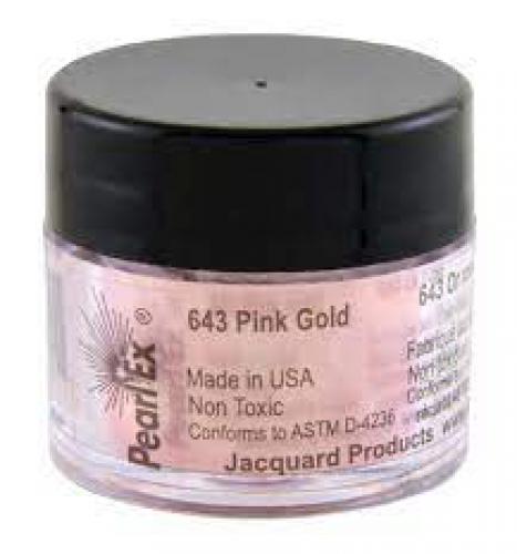 Afwerking PearlEx Pink Gold nr. 643 (3gr) - Polymeerklei / Boetseerklei