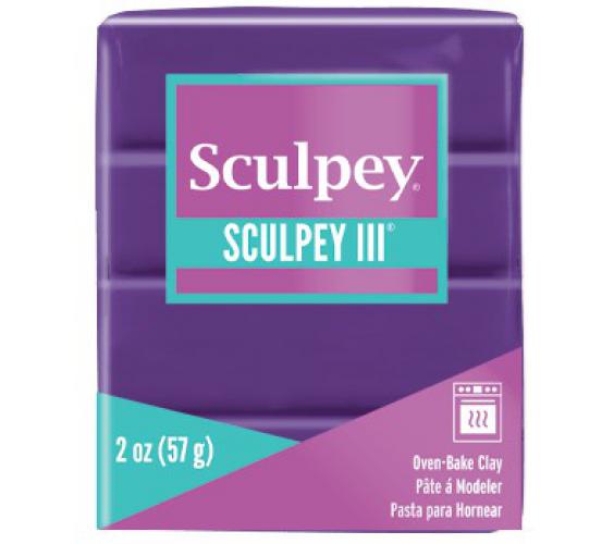 Sculpey III Paars 57gr | Voordelige Polymeerklei & Boetseerklei