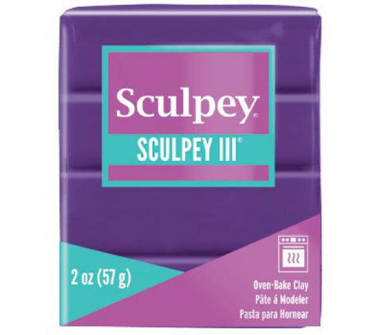 Sculpey III Paars 57gr | Voordelige Polymeerklei & Boetseerklei