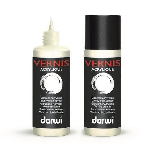 Afwerking Darwi glossy vernis 80 ml - Polymeerklei / Boetseerklei