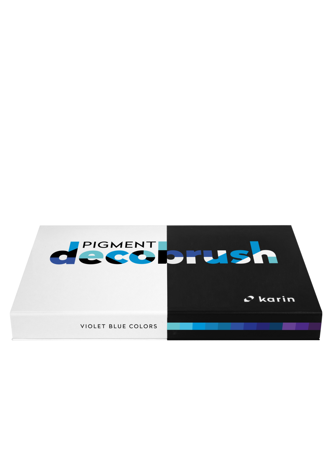 Karin Deco Brushmarker Pigment Collection 12 Stück Violet Blue