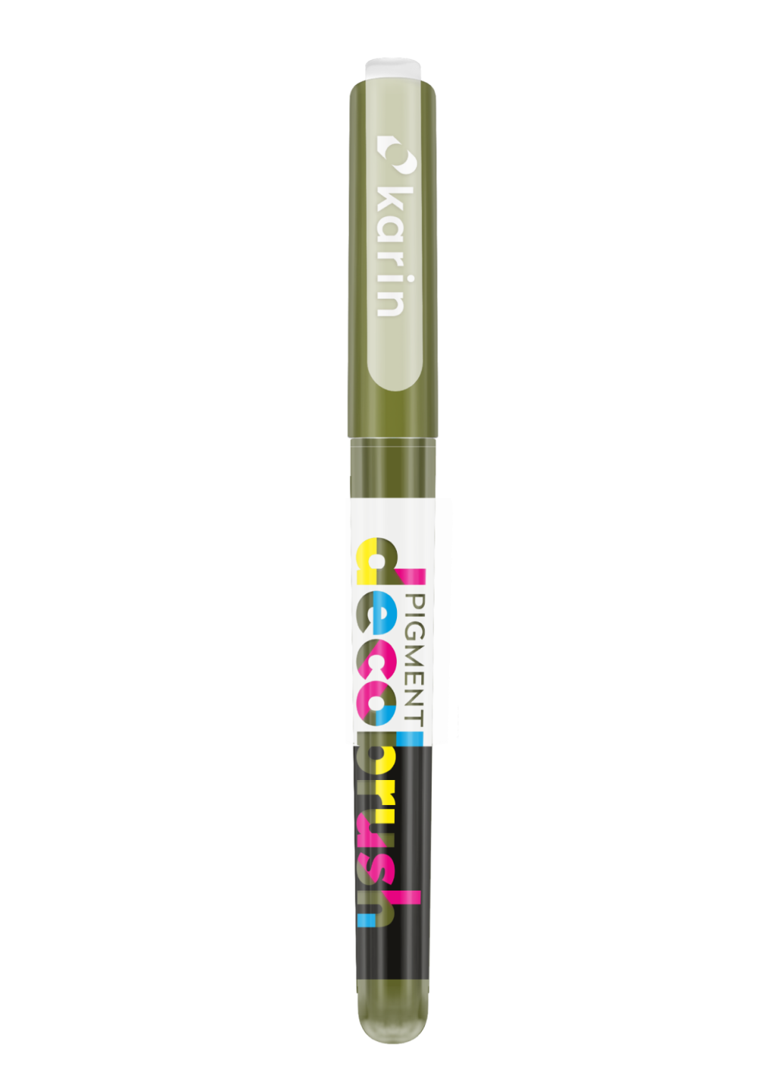 Karin Deco Brushmarker Pigment 371U Olivgrün