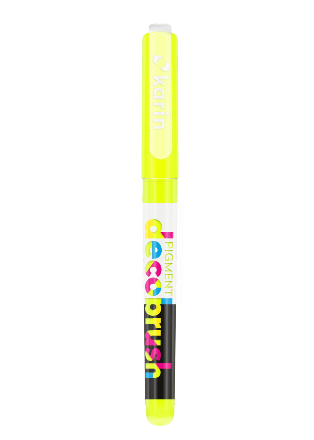 Karin Deco Brushmarker Pigment 3965U Sulphur Yellow