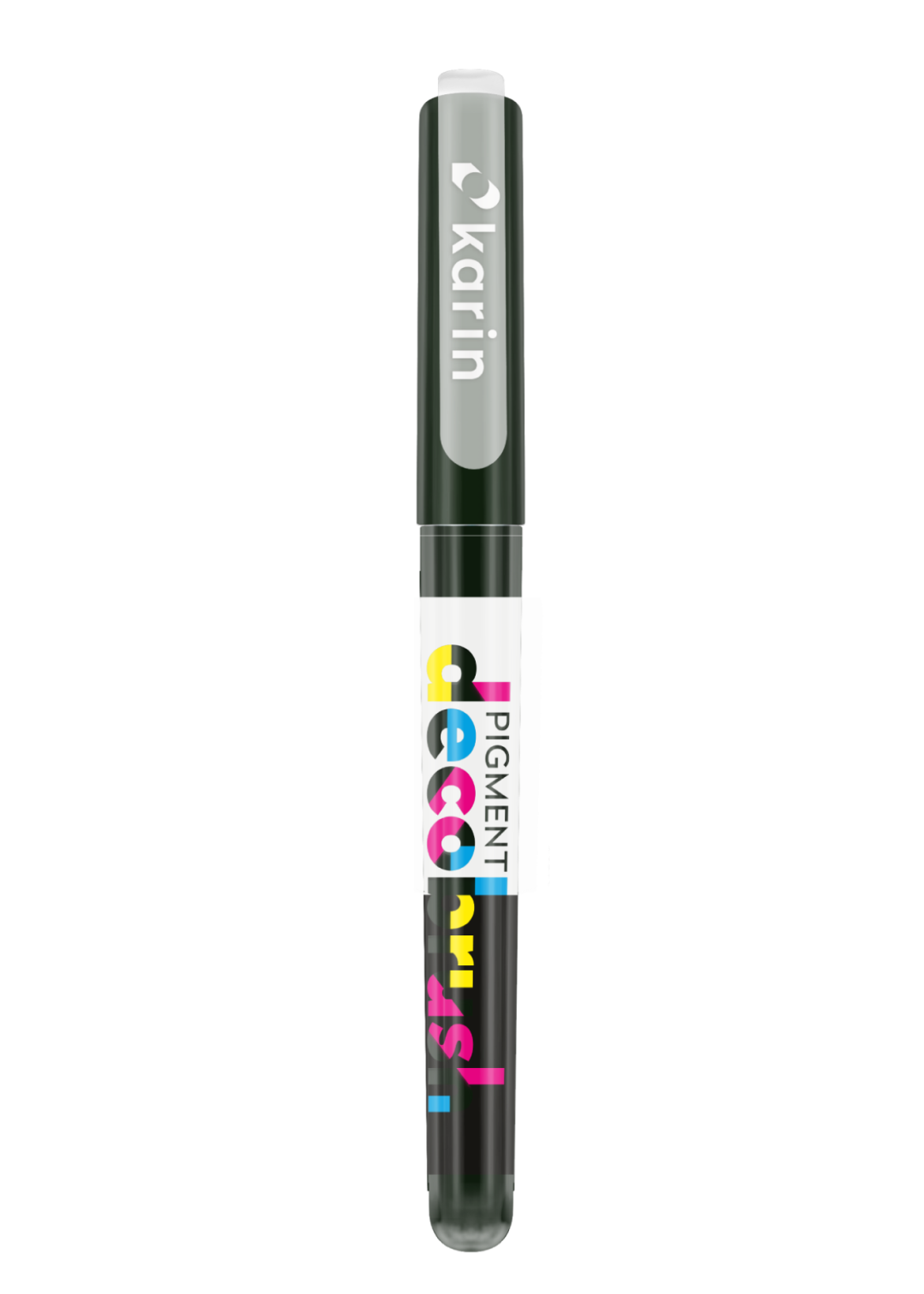 Karin Deco Brushmarker Pigment 433U Black