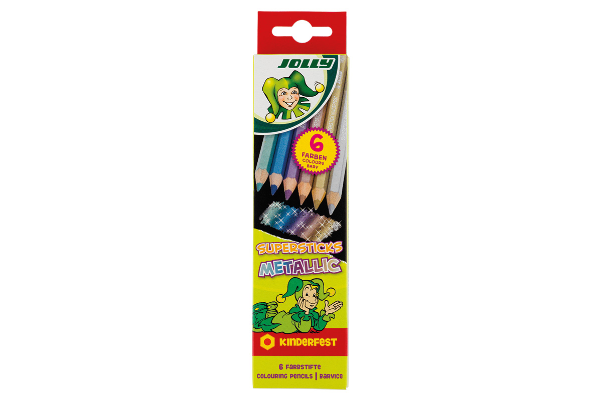 Jolly Supersticks Metallic 6 stuks