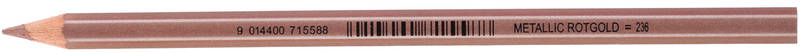 Jolly Superstick Metallic Red Colouring Pencil
